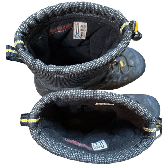 Mens Keen No Tie Waterproof Primaloft Insulated Boots Black Size US Mens 10 - Picture 7 of 8